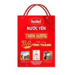 Nước Yến YenViet Vị Nguyên Bản [Hộp Đứng 06 lon x 190ml]