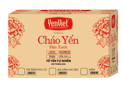 Cháo Yến Đậu Xanh Gà Hầm Hạt Sen [Thùng 24 ly x 50gr]