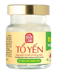 Tổ Yến Nguyên Chất Chưng Sẵn Ngon Lành Vị Trái Cây Nhiệt Đới (15% Tổ Yến) - Khay 06 lọ x 70ml