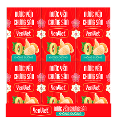 Nước Yến Chưng Sẵn Không Đường [Khay 06 lọ - 70ml]