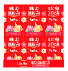 Nước Yến Chưng Sẵn vị Hạt Sen [Khay 06 lọ - 70ml]