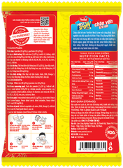Cháo Yến Trẻ Em YenViet Nest Grow Thịt Bằm Rau Củ [Thùng 30 Gói x 50gr]