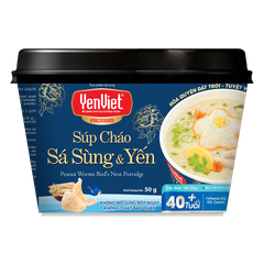 Súp Cháo Sá Sùng & Yến [01 Tô x 50g]