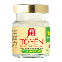 Tổ Yến Nguyên Chất Chưng Sẵn Yenviet Ngon Lành Vị Trái Cây Nhiệt Đới (15% Tổ Yến) - Hộp 06 lọ x 70ml