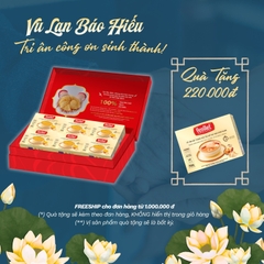 Tổ Yến Sấy Thăng Hoa - Nhuỵ Hoa Nghệ Tây [Hộp 6 Viên]