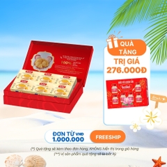 Tổ Yến Sấy Thăng Hoa - Nhuỵ Hoa Nghệ Tây [Hộp 6 Viên]