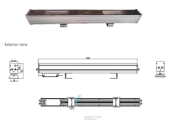 Đèn ánh sáng hoa văn sọc nước LS100SW