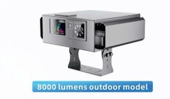 Máy chiếu GOBO ngoài trời 8000 Lumen 600W LCC LIGHTING IP65 chính hãng, siêu sáng