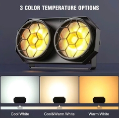 Đèn blinder hai mắt UKING 2x100w COD LCC-COB47