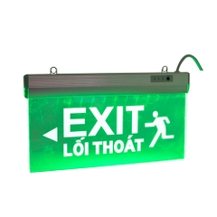 Đèn led exit chỉ dẫn 1 mặt 2w