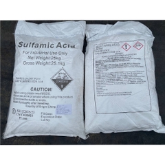 Sulfamic acid H3NSO3 99%, Trung Quốc, 25 kg/bao