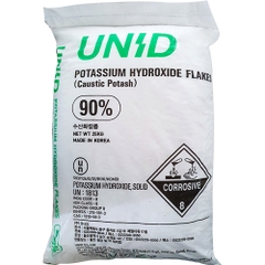 Potassium hydroxide KOH 90%, Hàn Quốc, 25kg/bao