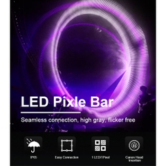 Thanh pixel LED 1M lắp đặt cố định LCC-64LED