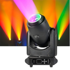 Đèn pha di chuyển LED Beam Spot Wash 3 trong 1 CMY CTO 200W có khẩu độ LCC-CTO200