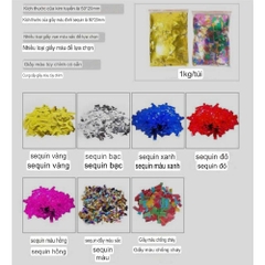 Giấy bắn kim tuyến LCC-HC-CZ01