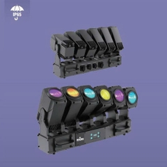 Đèn di chuyển Zoom cong sóng 6x60W IP65 LCC- M080-6