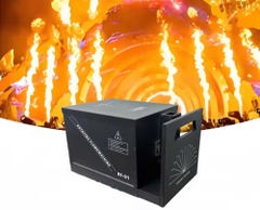 Máy phun lửa xoay đầu chống nước IP65 1200W có DMX LCC-PL1200 chiều cáo 10-12m