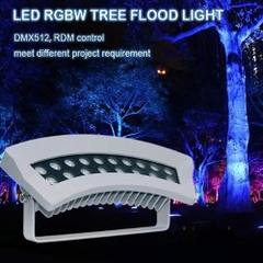 Đèn chiếu sân vườn DMX RDM RGBW 36W Kiến trúc IP67 LCC-SW100P