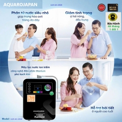 Máy Lọc Nước ION Kiềm Model LUX AJI 2026