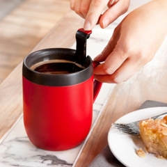 Ly cà phê đa dụng Zyliss Hot Mug (đỏ)