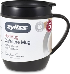 Ly cà phê đa dụng Zyliss Hot Mug (đen)