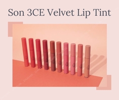 Review Son 3CE Velvet Lip Tint