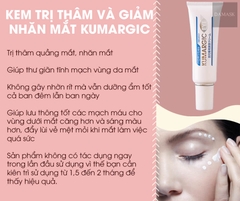 Review Kem Trị Thâm Giảm Nhăn Mắt Kumargic Eye