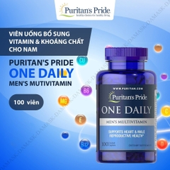 Vitamin tổng hợp cho nam Puritan's Pride One Daily Men's Mutivitamin Mỹ