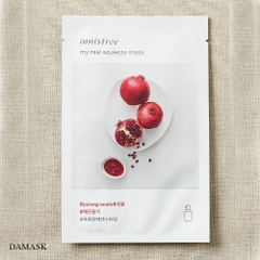 Mặt Nạ Dưỡng Da Chiết Xuất Lựu Innisfree My Real Squeeze Mask Pomegranate