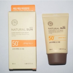 Kem Chống Nắng The Face Shop Natural Sun Eco Super Perfect Sun Cream