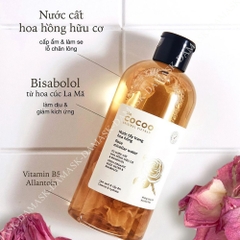 Nước tẩy trang hoa hồng Cocoon Rose Micellar Water