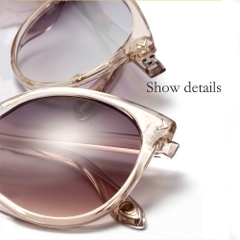 Fashion glasses Cypris Transs -Silver Color