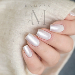 Sơn móng gel lạnh ngọc trai DAMASK  - NT01 giống trắng gương