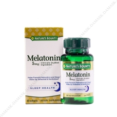 Viên uống hỗ trợ giấc ngủ Nature's Bounty Super Strength Melatonin 5mg