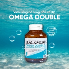 Viên Uống Dầu Cá Blackmores Fish Oil 1000mg Úc Giúp Bổ Sung Omega 3 Tăng Cường Sức Khỏe Tim Mạch