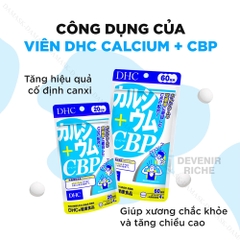 Viên uống DHC canxi của Nhật