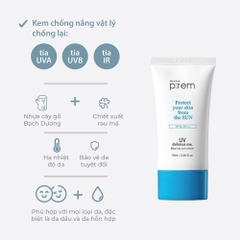 Kem Chống Nắng Hàn Quốc Make Pr:em UV Defense Sun Cream
