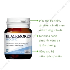 Viên uống bổ sung kẽm Blackmores Bio Zinc Úc