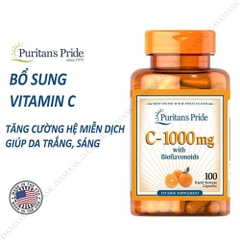 Viên Uống bổ sung Vitamin C 1000mg Puritan’s Pride Mỹ