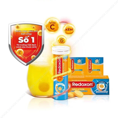 Viên sủi Redoxon Triple Action bổ sung vitamin C, D và kẽm