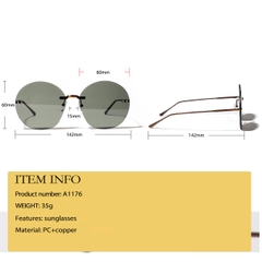Fashion glasses Classical Cypris – Marrón