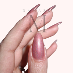 Sơn móng gel lạnh thạch kim tuyến DAMASK- KT06