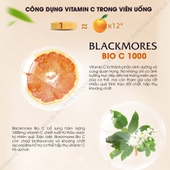Viên uống bổ sung Vitamin C Blackmores Bio C 1000mg