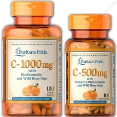 Viên Uống bổ sung Vitamin C 1000mg Puritan’s Pride Mỹ