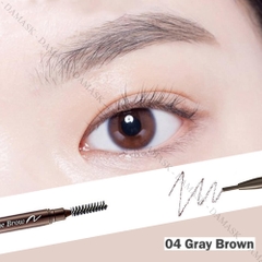 Chì Kẻ Mày 2 Đầu Etude House Drawing Eyebrow Slim - Gray Brown