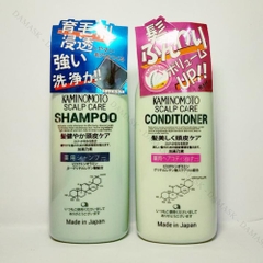 Cặp gội xả kích thích mọc tóc Kaminomoto Medicated Nhật Bản