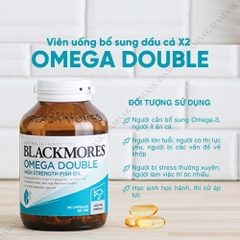 Viên Uống Dầu Cá Blackmores Fish Oil 1000mg Úc Giúp Bổ Sung Omega 3 Tăng Cường Sức Khỏe Tim Mạch