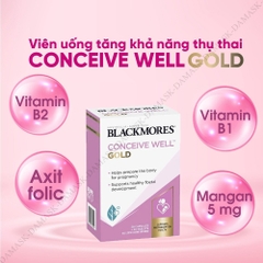 Viên uống tăng khả năng thụ thai, bổ trứng cho nữ giới Conceive Well Gold Blackmores Úc