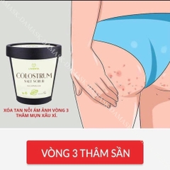 Muối tắm tinh chất sữa non Colostrum Salt Scrub L’asenta