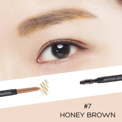 Chì Kẻ Mày Ngang Thế Hệ Mới Innisfree Auto Eyebrow Pencil - Honey Brown